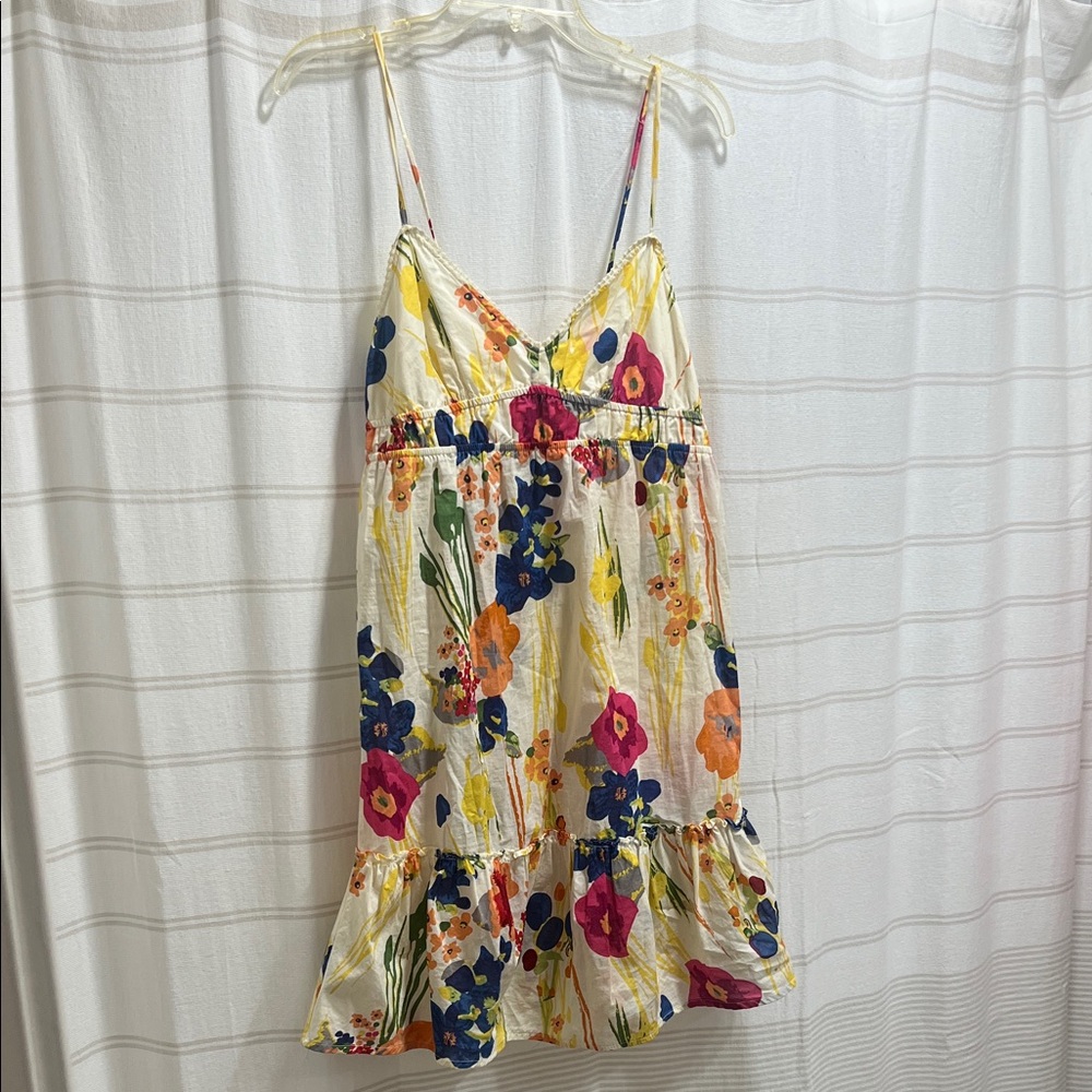Floral Spaghetti Strap Dress